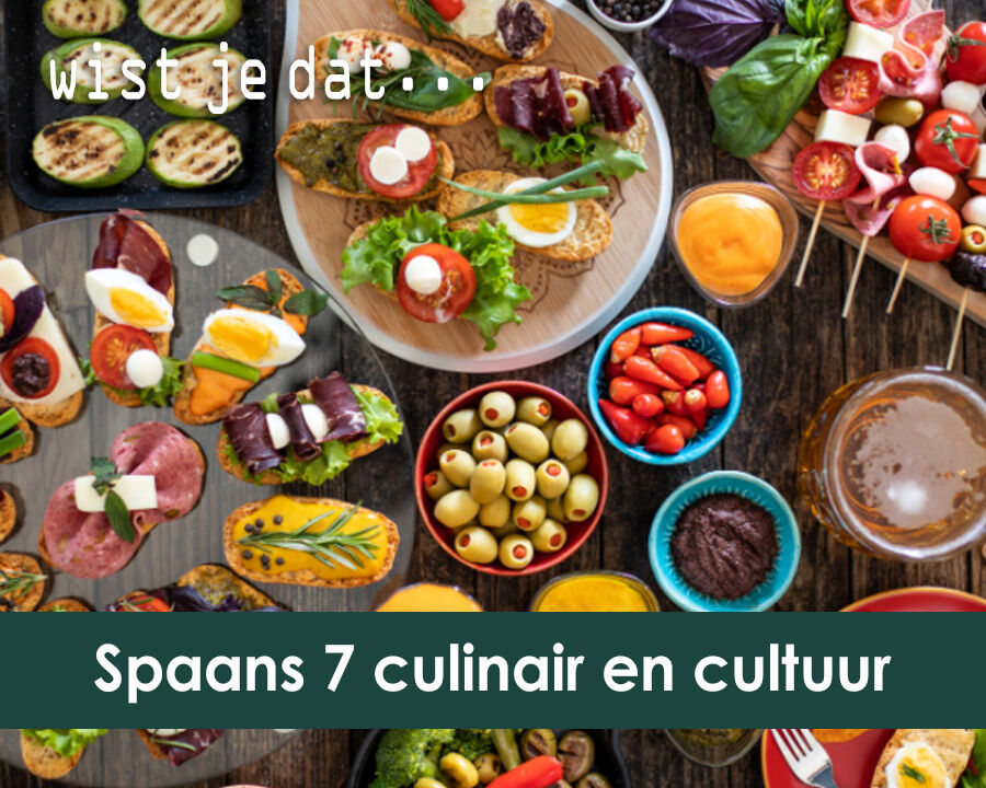 Wistjedat Spaans 7 culinair en cultuur